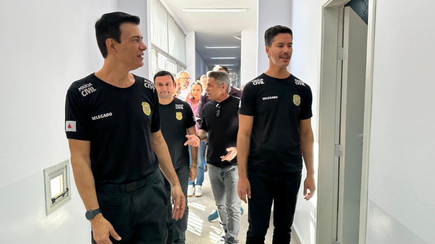 Com investimento da Prefeitura, obras da nova sede da 2ª Delegacia Regional de Polícia Civil entram na fase final